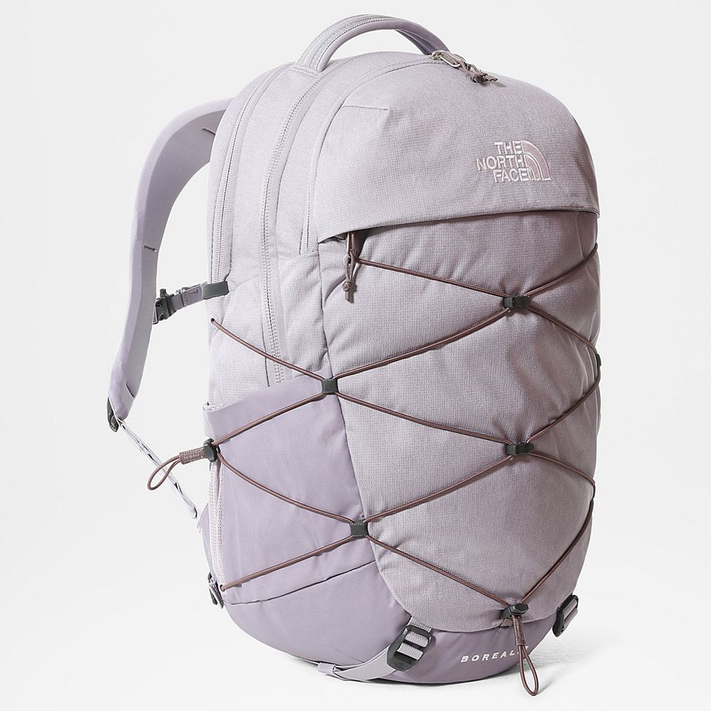 The North Face Backpacks Womens Australia - The North Face Borealis Grey / Dark Purple (WAY-614095)